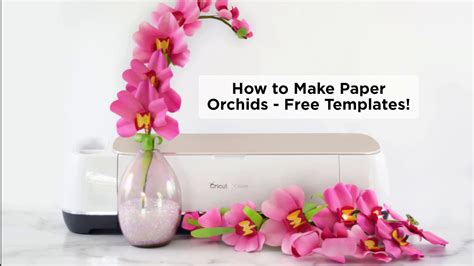 How To Make Paper Orchid Flowers An Easy Tutorial Papercrafts Abbi Kirsten Collections