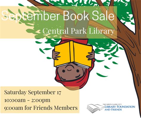 Our September Book Sale is Saturday at Central Park Library! - The ...