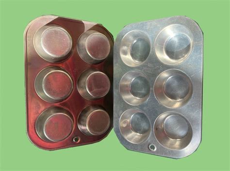 Comet Aluminum Baking Muffin Cupcake Pans Tins Made In Usa Etsy