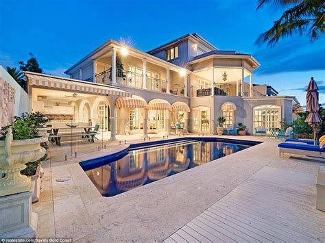 Gold Coast 625m Palatial Mansion Placed On Market Daily Mail Online