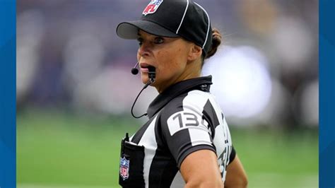 One of NFL's female officials speaks on making it to NFL | fox43.com