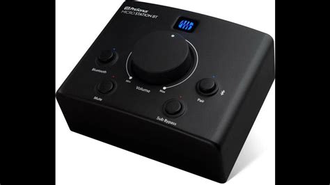 PreSonus Announces MicroStation BT Stereo Monitor Controller YouTube