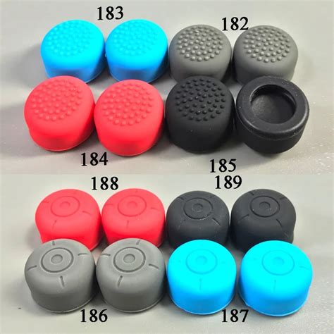 50PCS Lot For NX Controller Rubber Silicone Extended Caps Thumbstick