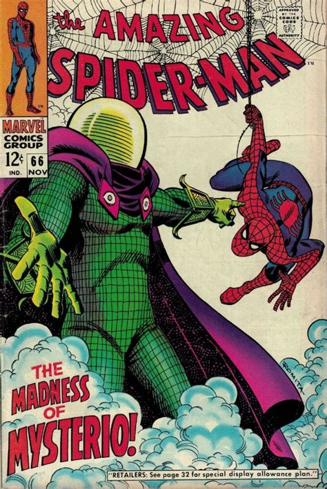 The Amazing Spider Man Vol 1 Marvel Comics 1963 66 The Madness Of Mysterio