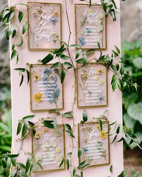 Unique Wedding Seating Chart Ideas Were Obsessing Over Wildflower