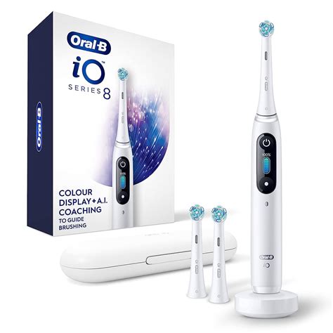 Oral-B iO Series 8 Electric Toothbrush with 2 Replacement Brush Heads