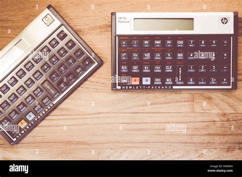 Hp 12c Platinum Calculator Hi Res Stock Photography And Images Alamy