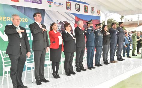 Laguneros Honran A La Bandera Nacional El Sol De La Laguna Noticias