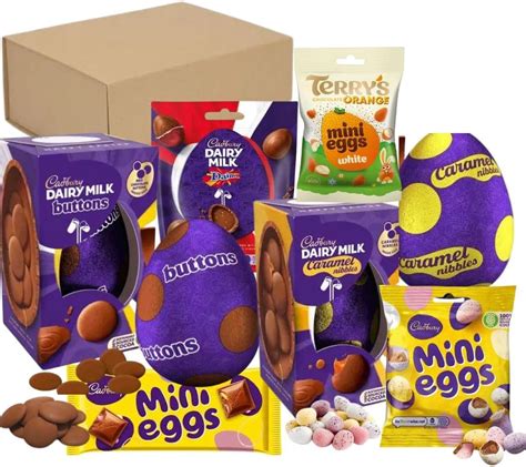 Easter Egg Hamper Includes Button Egg Caramel Egg Mini Egg Bar