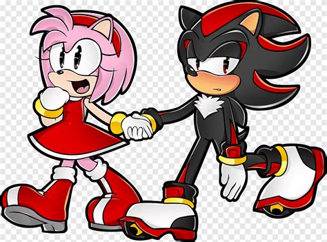 Shadow The Hedgehog With Amy