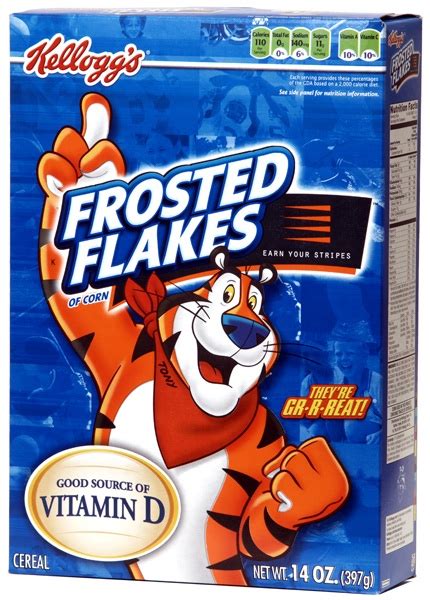 Frosted Flakes Kelloggs Frosted Flakes 2011 Box