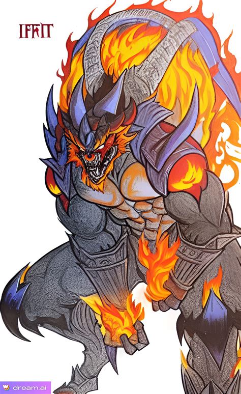 Ifrit Ai Art By Jdimensions27 On Deviantart