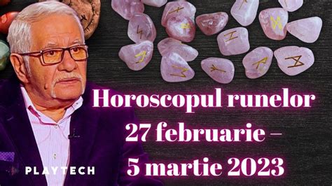 Horoscop Rune Februarie Martie Cu Mihai Voropchievici