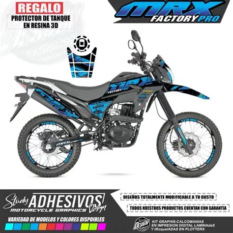 Calcomanias Victory Mrx 150 Personalizadas 3 Kit De Stickers Cuotas