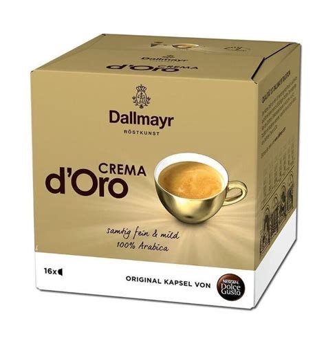 Капсулы для кофе Nescafe Dolce Gusto Dallmayr Crema d Oro 16 капсул