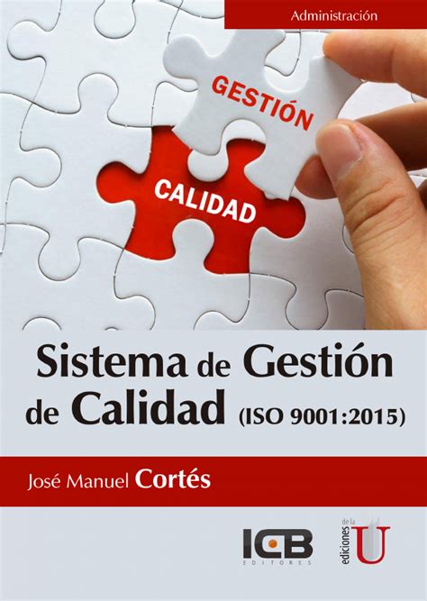 Sistema De Gestión De Calidad Iso 9001 2015 Ediciones De La U Librería Compra Ahora