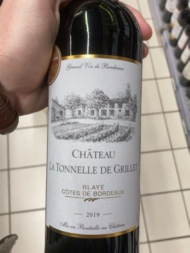 Ch Teau La Tonnelle De Grillet Blaye C Tes De Bordeaux Vivino Us