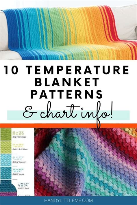 Temperature Blanket Patterns The Ultimate Guide Temperature