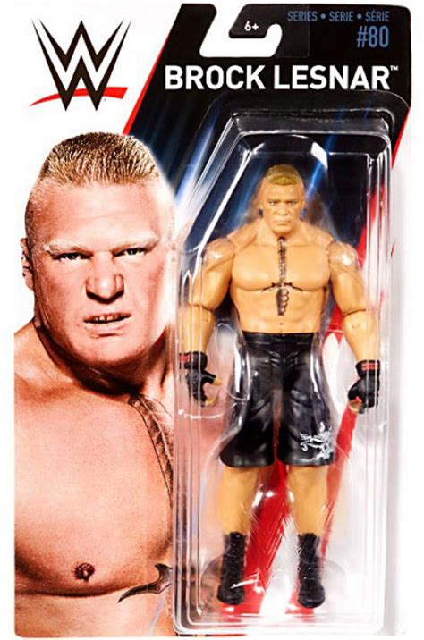 WWE Wrestling Series 80 Brock Lesnar Action Figure Mattel Toys - ToyWiz