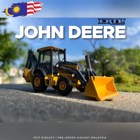 Pre Order Ertl John Deere 310sl Backhoe Loader 150 Scale Shopee