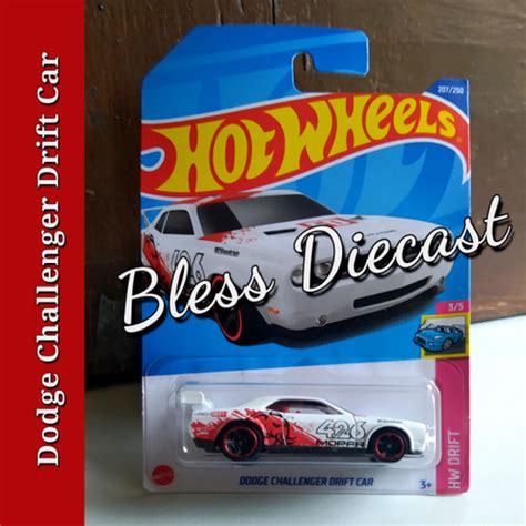 Jual Dodge Challenger Drift Car Hot Wheels No Datsun Nissan Ford GT Lambo Merah Kab Bogor