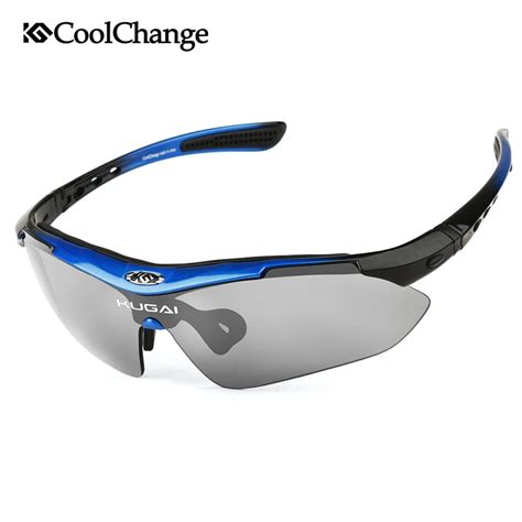 CoolChange Professional Polarized Cycling Glasses Bike Goggles Outdoor Sports Bicycle Sunglasses ...