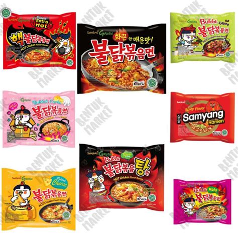 Jual Samyang Buldak Ramen Carbonara Buldak Jjajang Hot Chicken Ramen Spicy Ramen Buldak