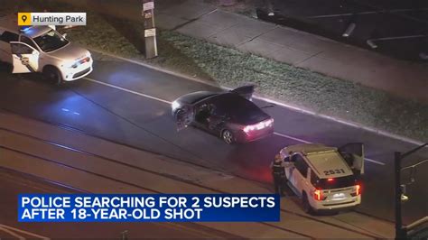 2 Sought After Driver Shot At Least 5 Times In Philadelphias Hunting