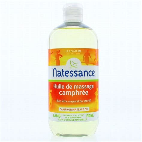 Natessance Huile De Massage Camphrée Flacon 500 Ml Parapharmacie Prado Mermoz