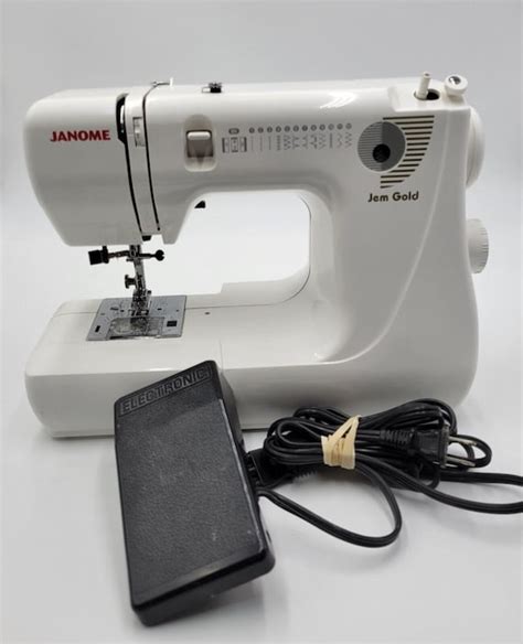 Janome Jem Gold Sewing Machine Includes Exclusive Bonus