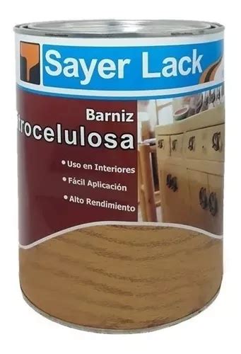 Laca Nitrocelulosa Industrial Blanca Profesional Gal Env O Gratis