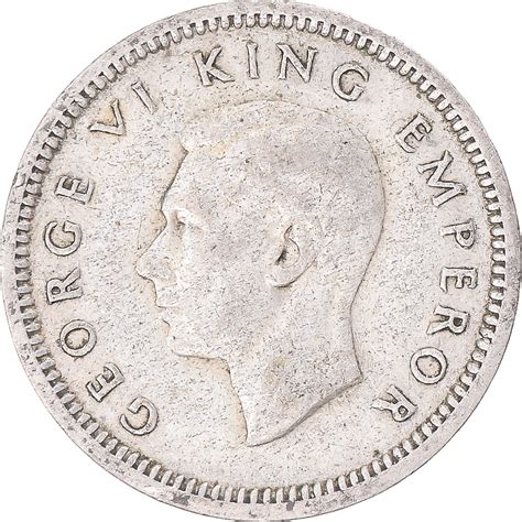 Coin New Zealand George Vi Pence British Royal Mint