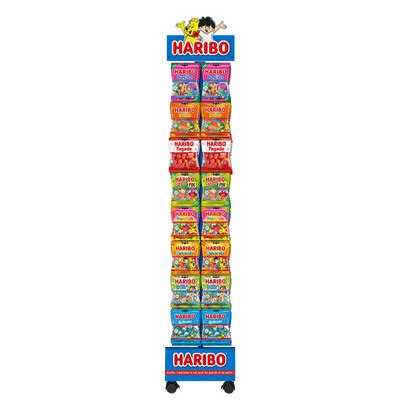 Haribo Colis Pr Sentoir M Tal Broches Gr Cartons De