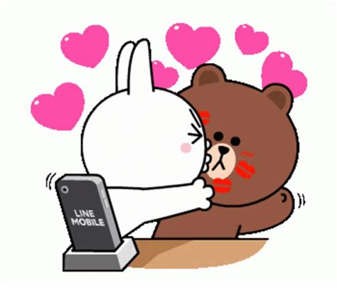 Line Sticker Cony And Brown Hot Sex Picture