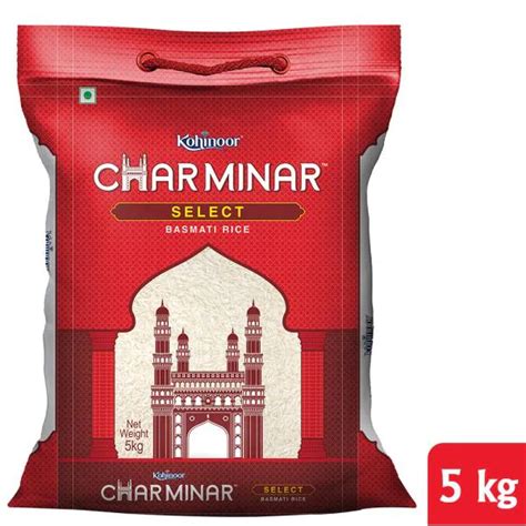 Kohinoor Charminar Select Basmati Rice 5 Kg JioMart