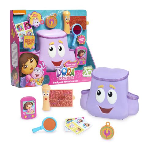 Dora the Explorer - Dora the Explorer Backpack Adventure Set, 7-pieces ...