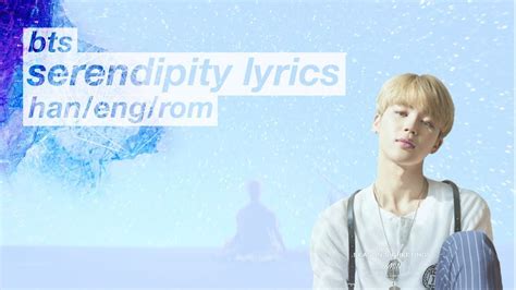 Bts 방탄소년단 Jimin Serendipity Color Coded Hangulromeng Lyrics