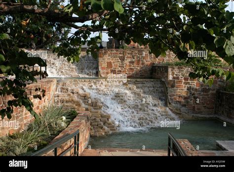 Water Gardens Hemisfair Park In San Antonio Texas Stock Photo Alamy