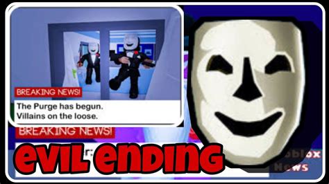 Break In Evil Ending Roblox Youtube