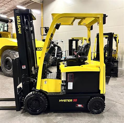 2016 Hyster E50XN 5000 LB Capacity ELECTRIC Forklift ONLY 1100 HOURS