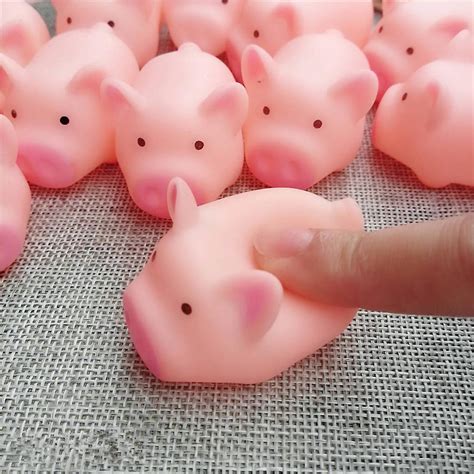 Squeeze Toy Realistic Piggy Pinch Ball Squishy Fidget For Children