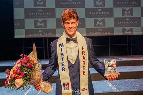 Mister France 2024 à 23 ans Charles Stamper est élu homme le plus