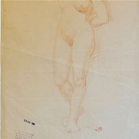 Sanguine Nude Drawing By Aristide Maillol On Artnet