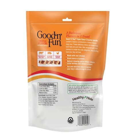 Good N Fun Crunchy Treats For Dog Chicken Flavor P 94250w At