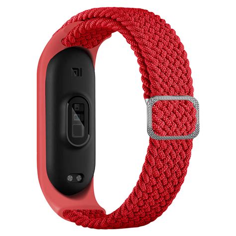 Pasek Opaska Z Klamr Do Xiaomi Mi Band Czerwony Dreamlab