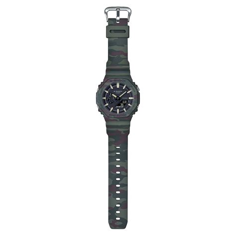 Reloj G SHOCK GAE 2100WE 3A Carbono Resina Hombre Verde Btime