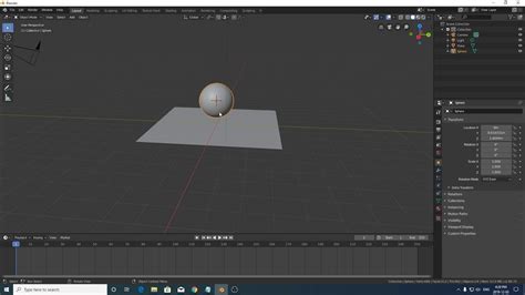 Blender 28 Bouncing Ball Youtube