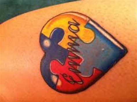 Autism Tattoos And Designs-Autism Tattoo Meanings And Ideas-Autistic ...