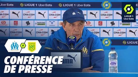 Replay Canal Du Conf Rence De Presse Olympique De