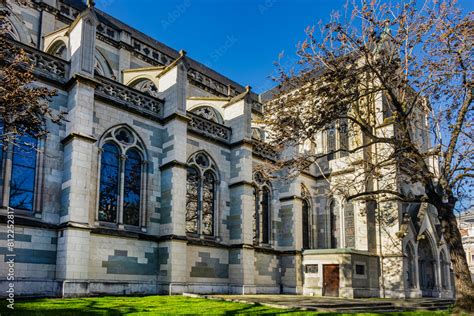 Basilica Of Our Lady Of Geneva Basilique Notre Dame De Geneve 1857